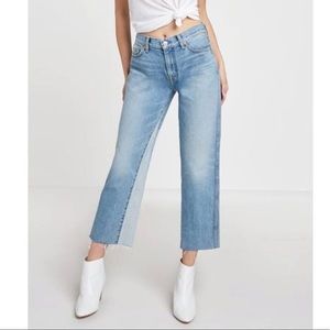 7 For All Mankind Kiki Straight Crop Jeans